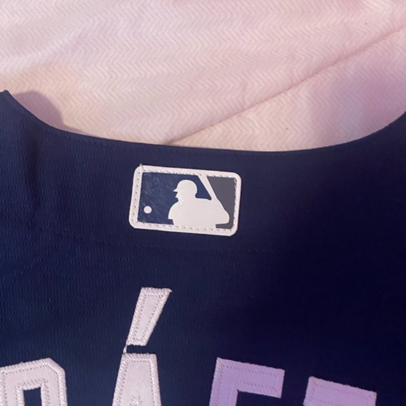 Buster Posey Jersey Nike MLB Blue San Francisco Giants Baseball Jersey 28# - Picture 4 of 12